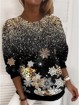 Valenzora - Elegant Christmas Sweatshirt
