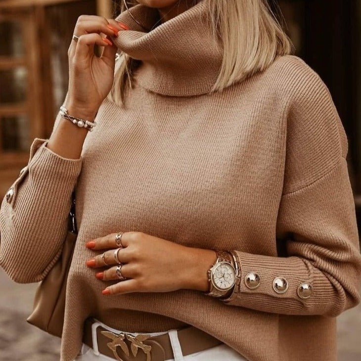 Valenzora | Eleganter Rollkragenpullover für Damen