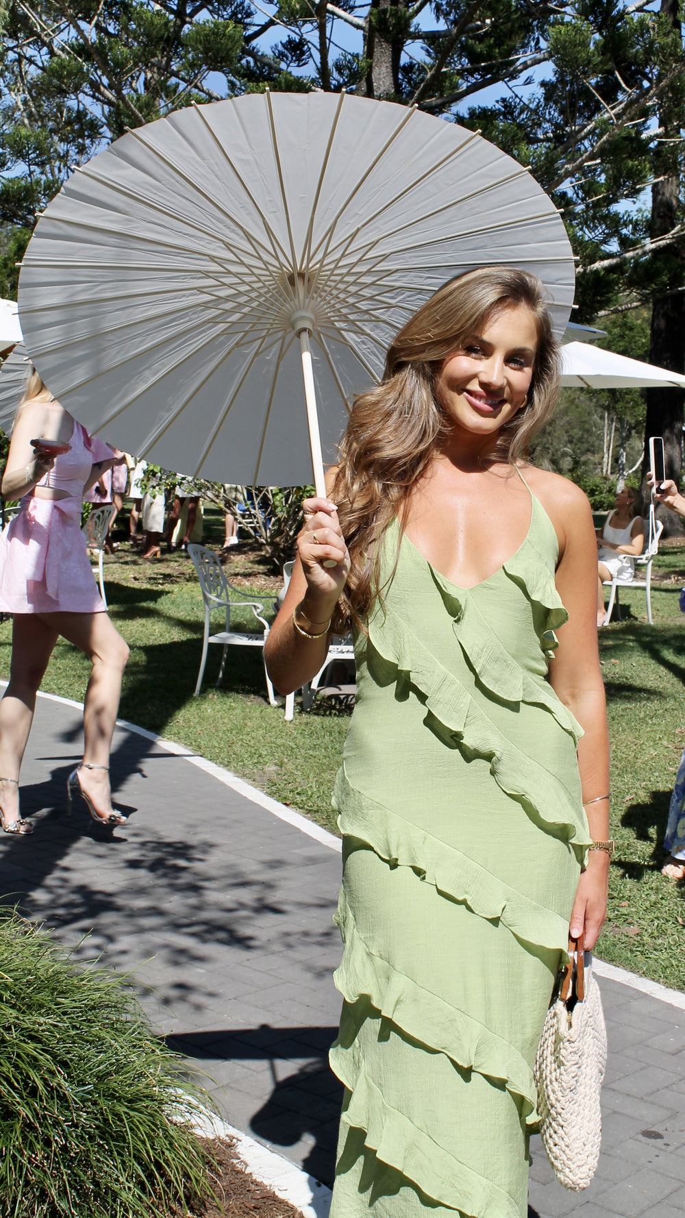 Valenzora | Dress with playful ruffles