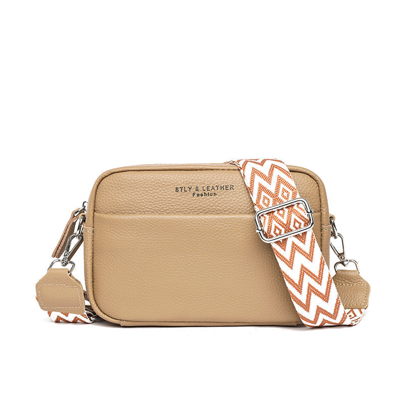 Valenzora | Leather shoulder bag for women