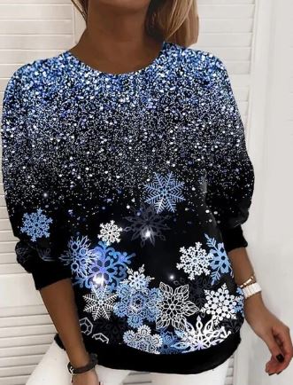 Valenzora - Elegant Christmas Sweatshirt