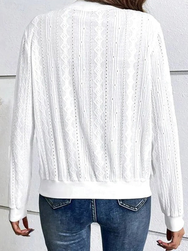 Valenzora | Stylisher schlichter Cardigan für Damen
