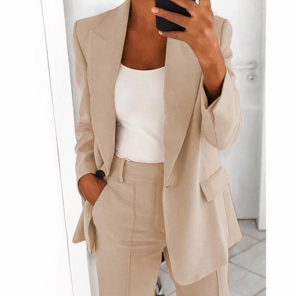 Valenzora | Blazer-Set – Sakko und Hose für Damen
