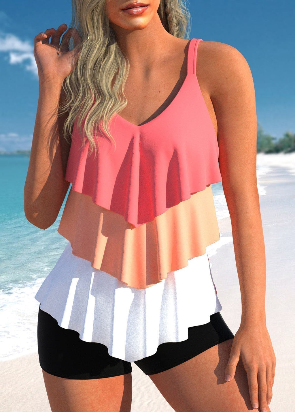 Valenzora | Stylish and Comfortable with Our Tankini Set