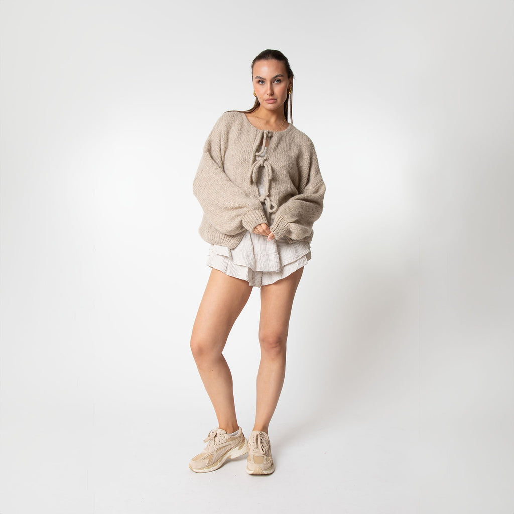 Valenzora | Cardigan mit Schleifen