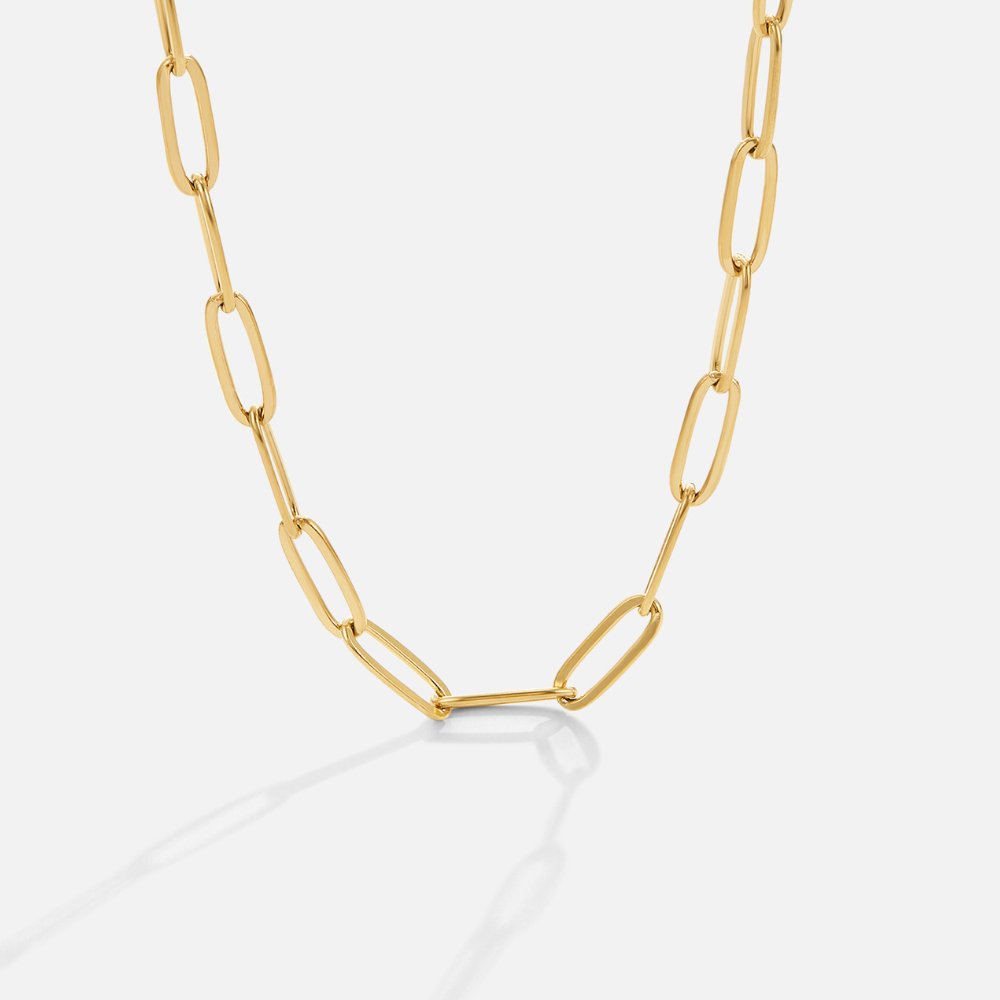 Valenzora | Paperclip Necklace For Women