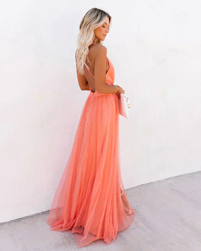 Valenzora | Langes Kleid "Petal Dust"
