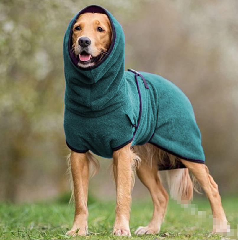 Valenzora | Comfortable Warm Dog Towel Coat with Adjustable Buckle
