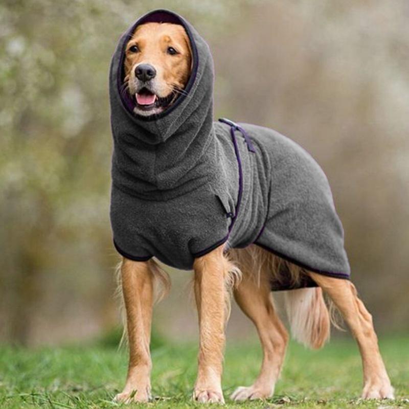 Valenzora | Comfortable Warm Dog Towel Coat with Adjustable Buckle