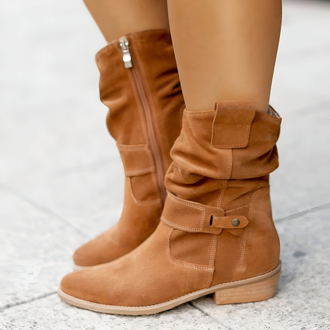 Valenzora | Heeled Boots with Soft Sole