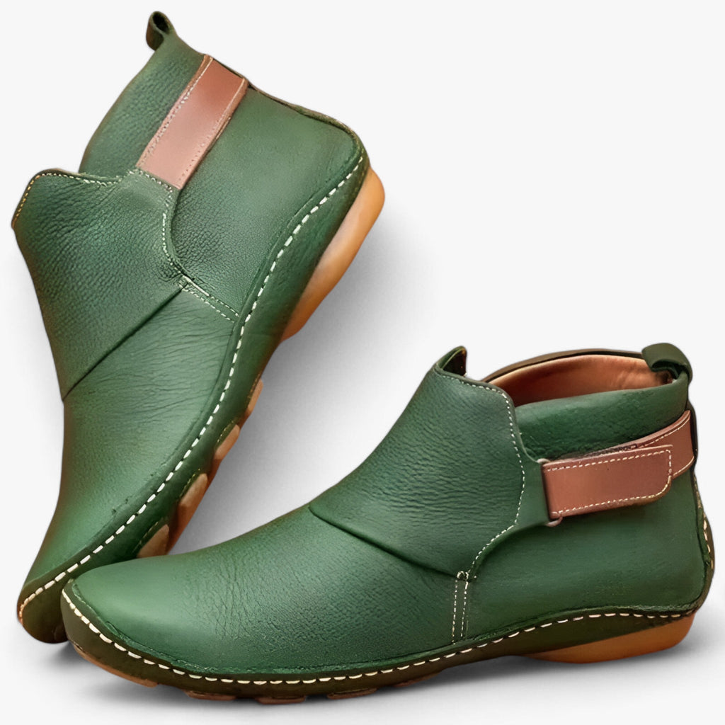Valenzora - Women's Boho Slipper Ankle Boots