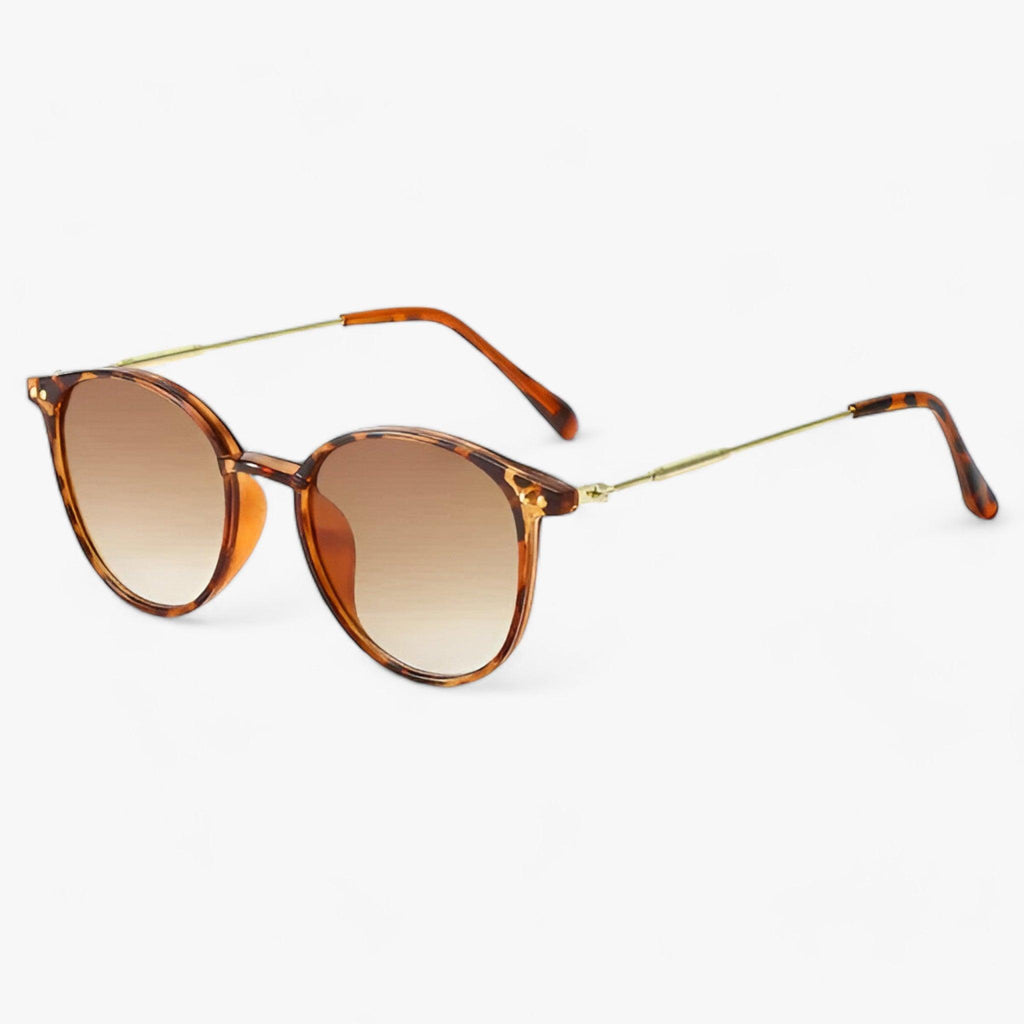 Valenzora | Retro Luxe Round Sunglasses for Women