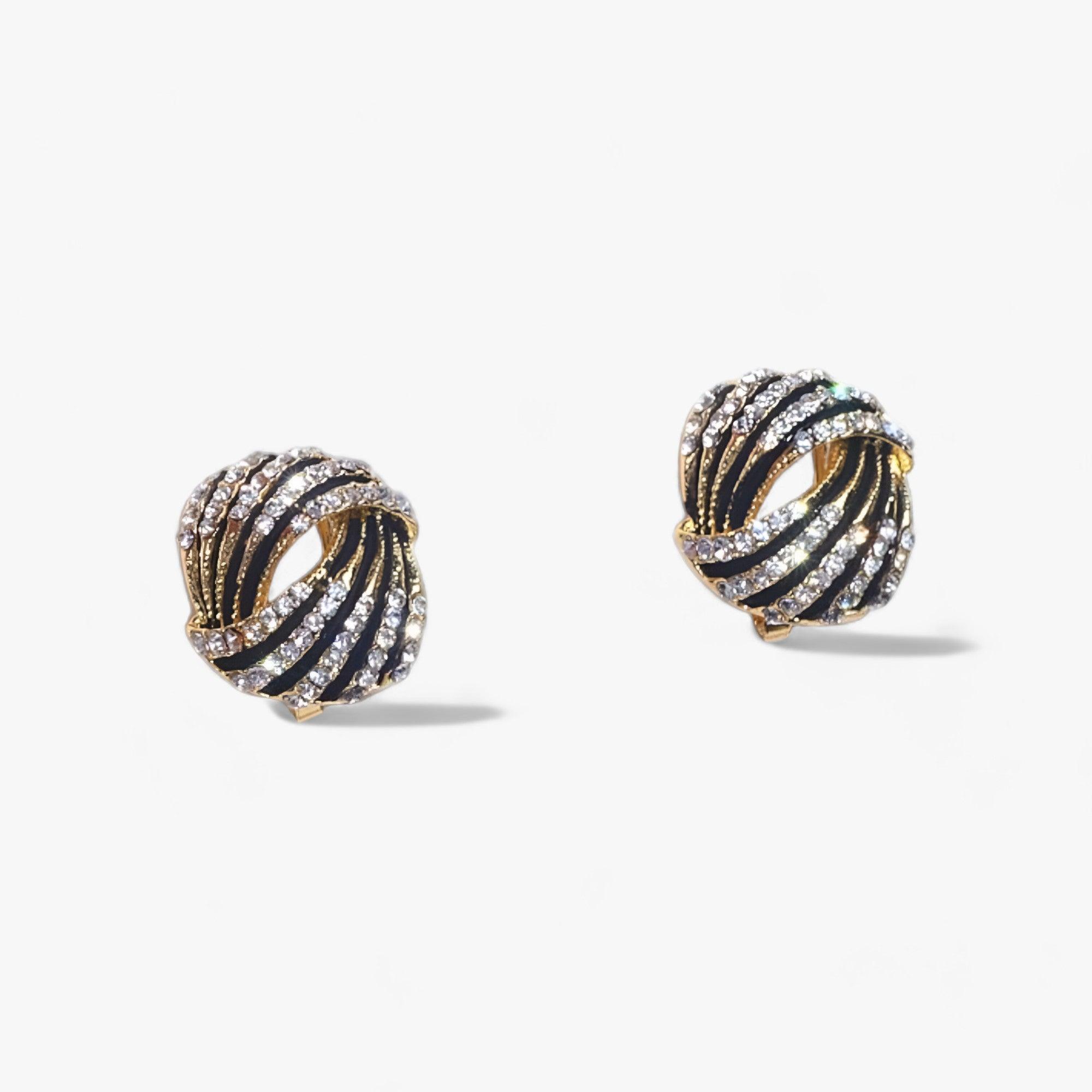 Valenzora | Silver Spiral Earrings