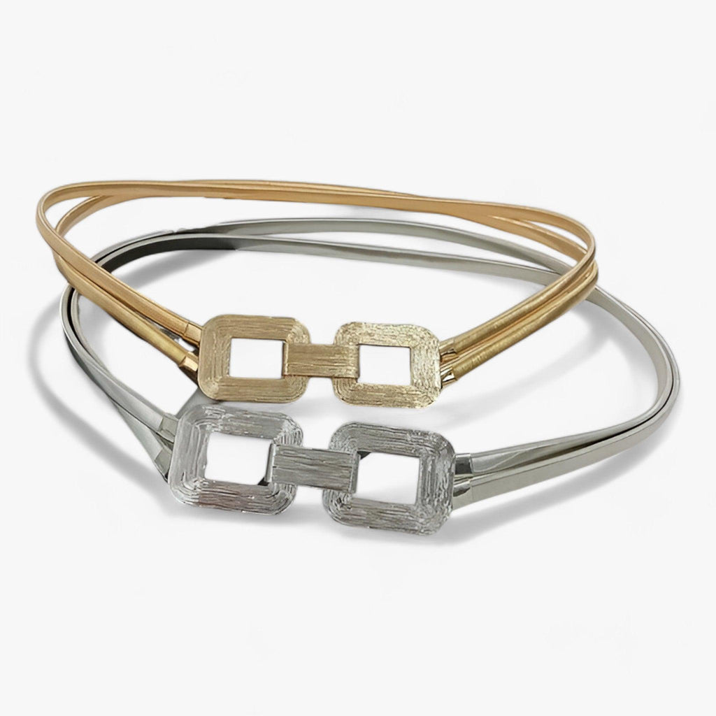 Valenzora | Glamour Gold Chain Straps for Women Comfortable Stretch Fit
