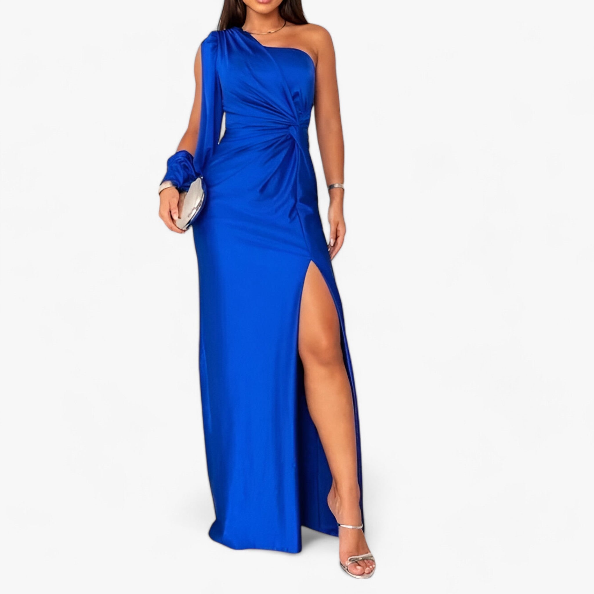 Évora | Langes Satin-Kleid - Elegant und Bequem