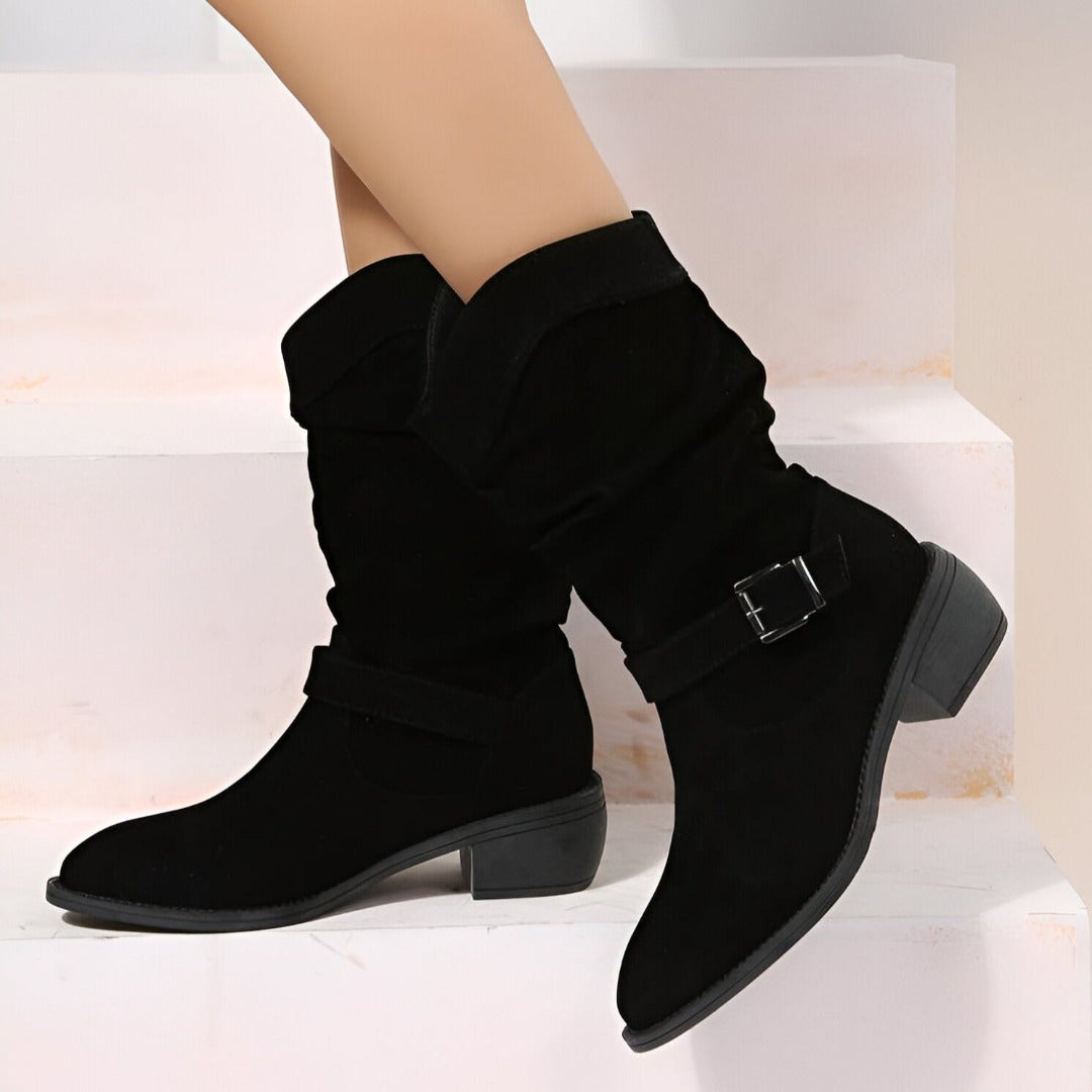 Valenzora | Heeled Boots with Soft Sole