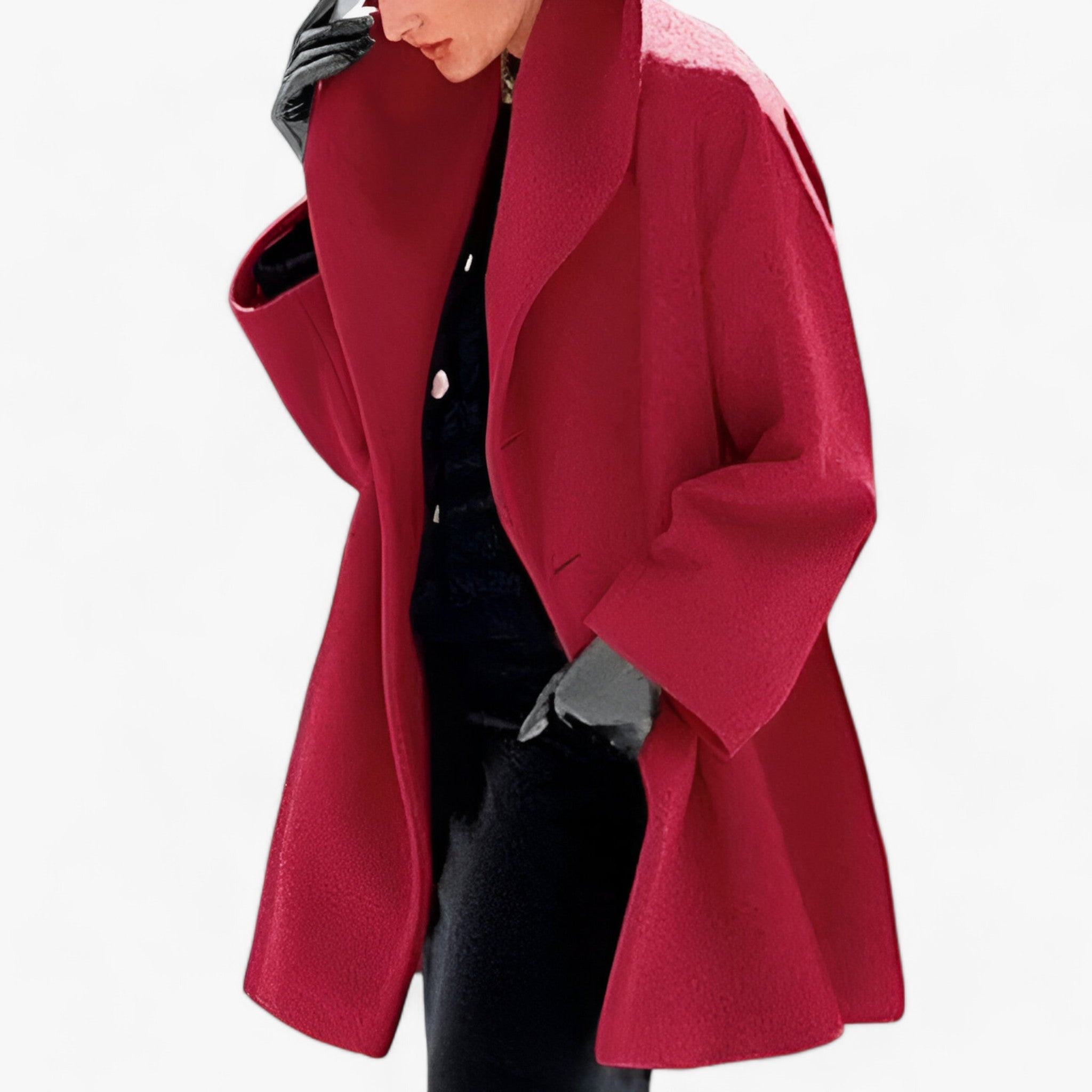 Valenzora | Wool trench coat