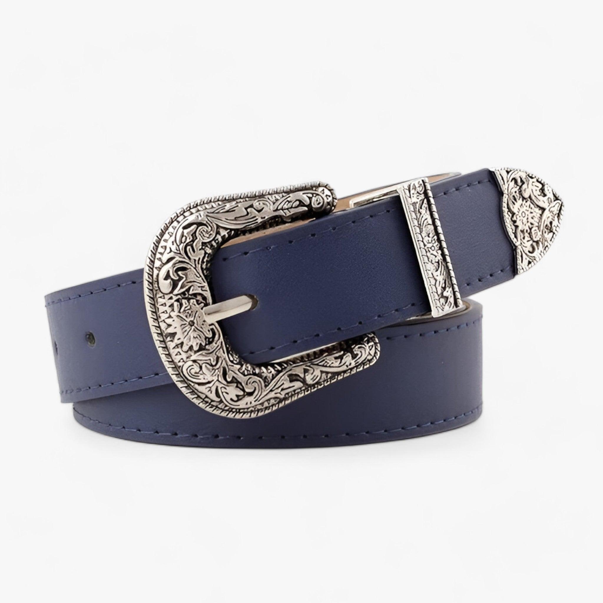 Valenzora | Boho Western Leather Belt for Women Vintage Style & Durable Design