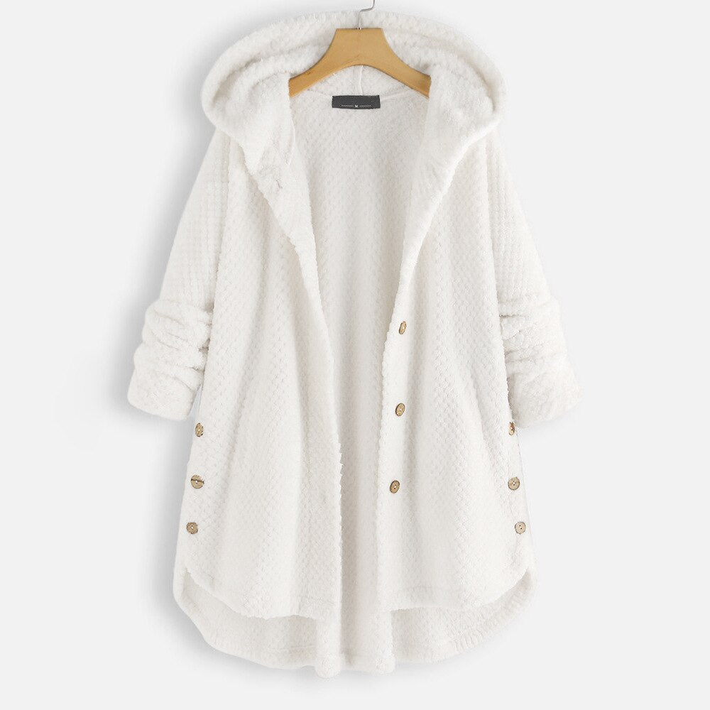 Oversized Kapuzenjacke für Damen – Arabella