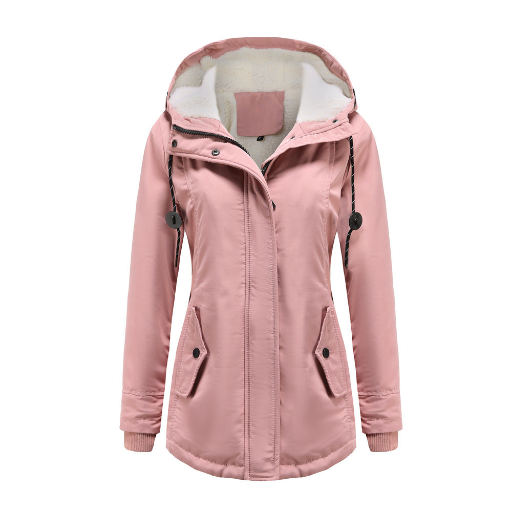 Winterjacke | Warmer Parka mit Kapuze für Damen