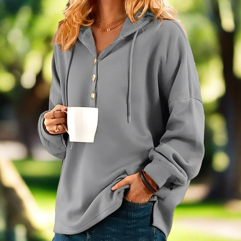 Valenzora | Stylish, airy women's plus-size hoodie