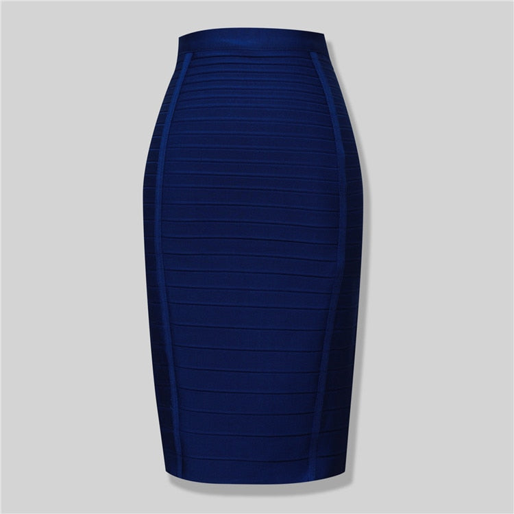 Valenzora | Bodycon rayon bandage skirt