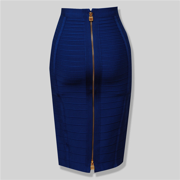 Valenzora | Bodycon rayon bandage skirt