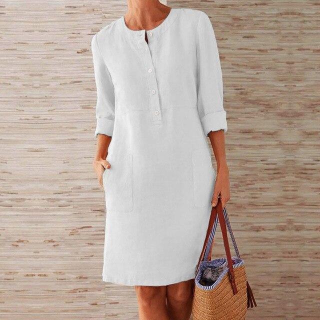 Valenzora - Midi-length dress for women