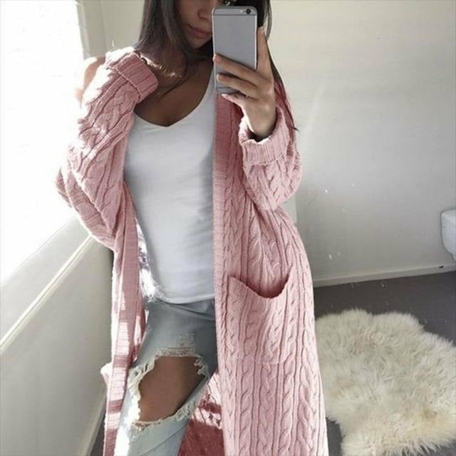 Valenzora | Casual Warm Long Cardigan