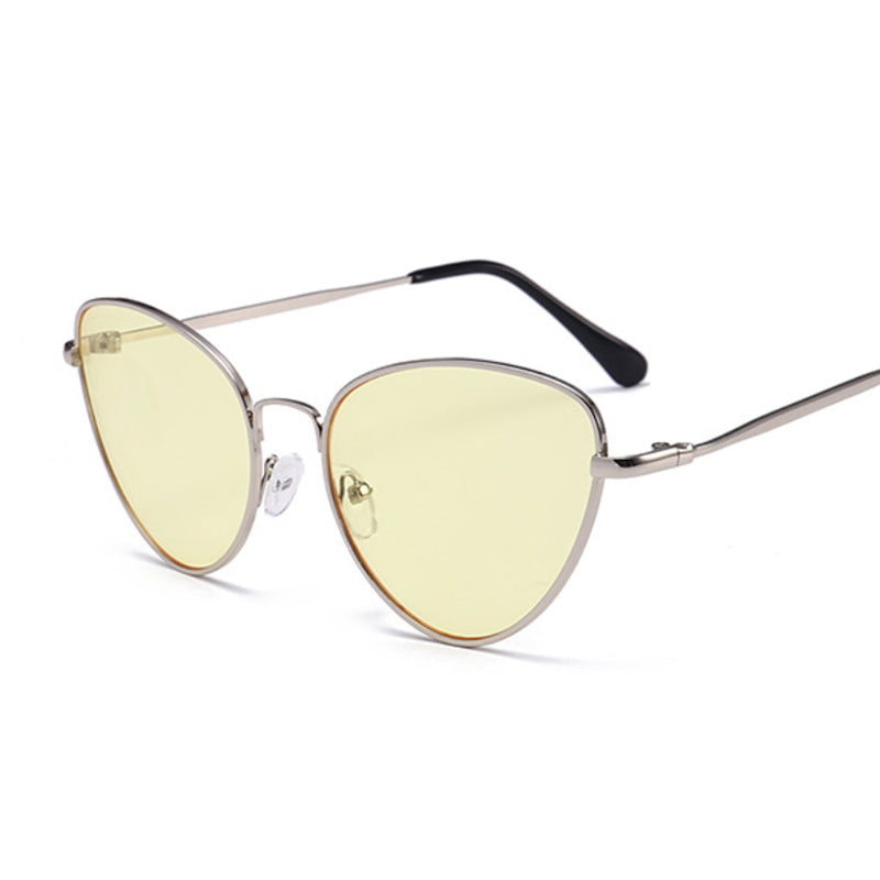 Valenzora | Small Vintage Cat Eye Sunglasses