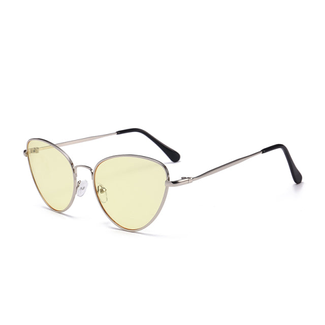 Valenzora | Small Vintage Cat Eye Sunglasses