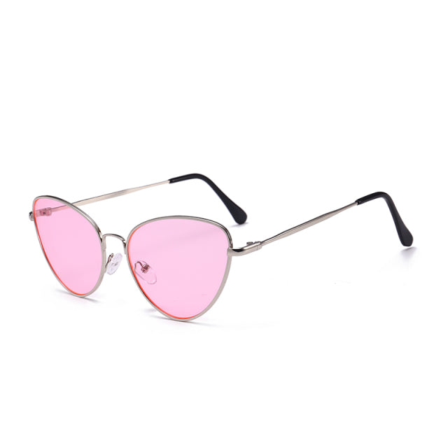 Valenzora | Small Vintage Cat Eye Sunglasses