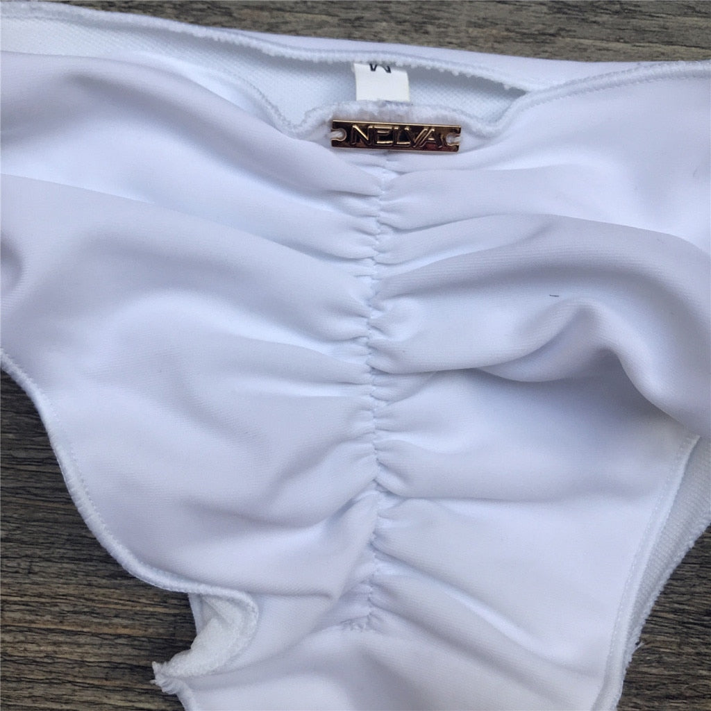 Valenzora | Bandeau-Bikini mit Blumenmuster