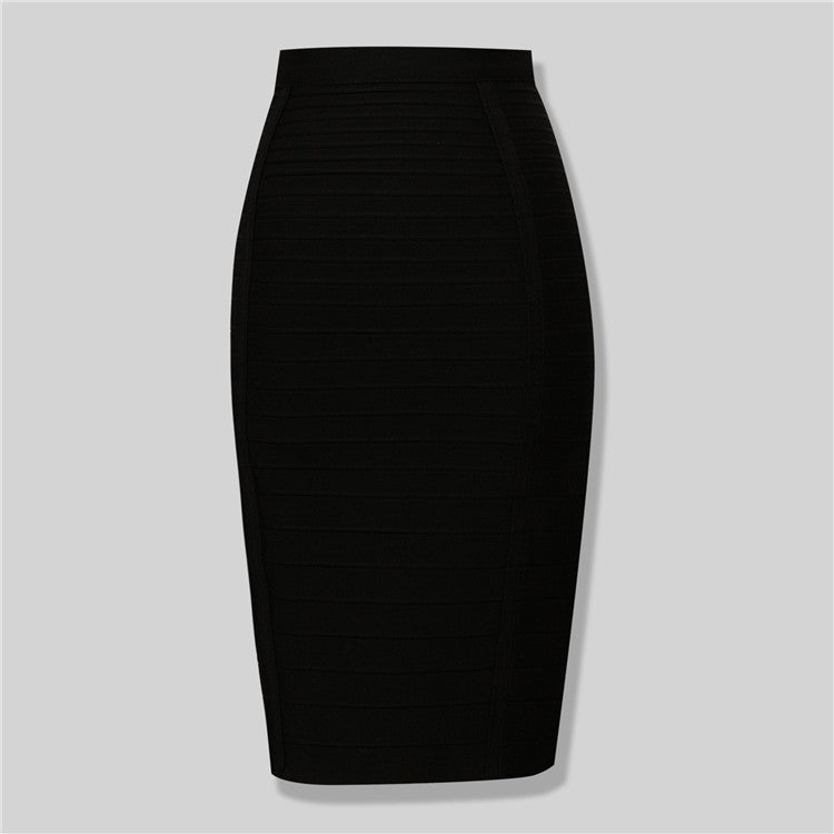 Valenzora | Bodycon rayon bandage skirt