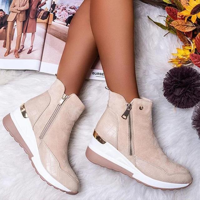 Valenzora | High-top platform ankle boots