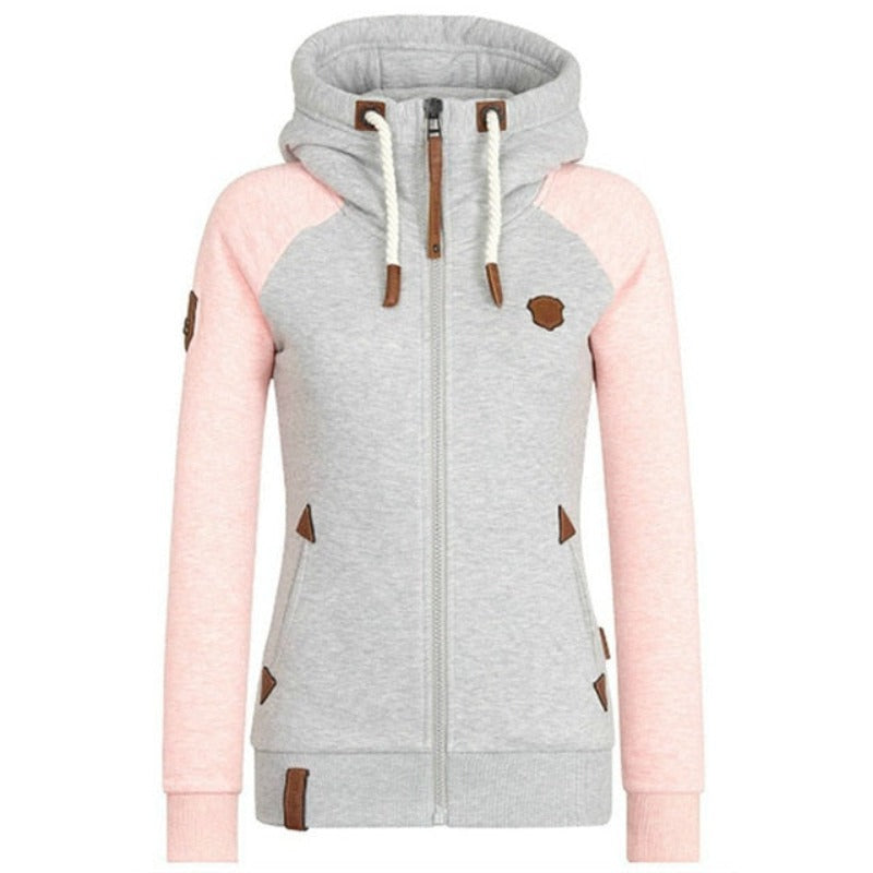 Valenzora | Sporty hooded jacket