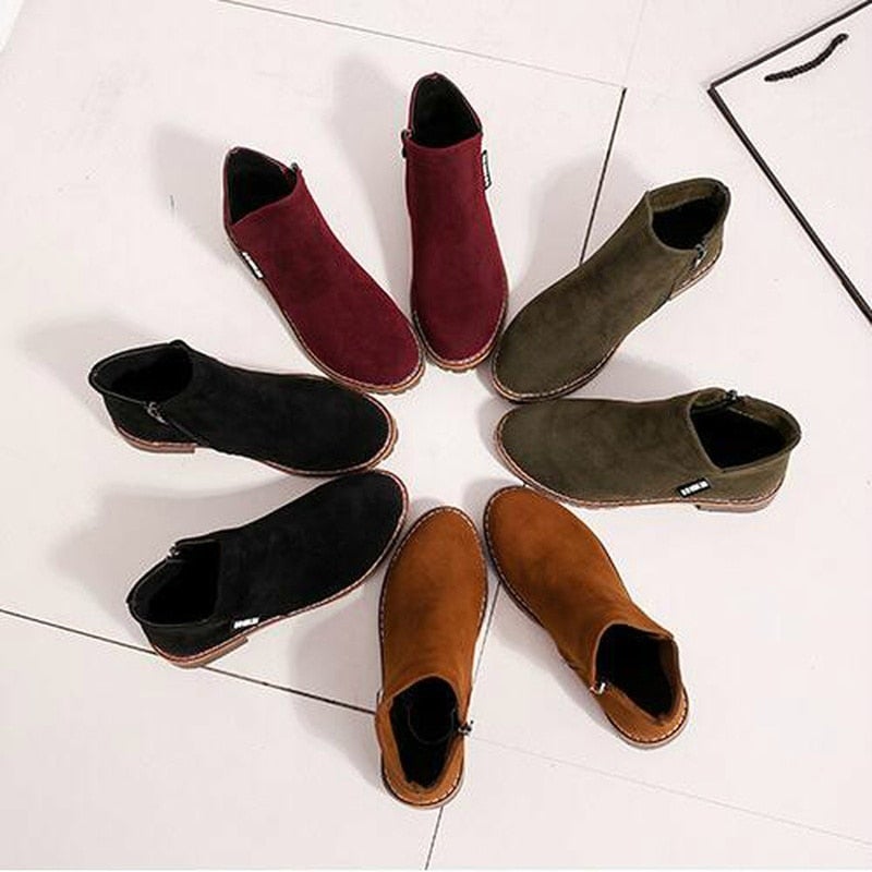 Valenzora | Casual suede boots