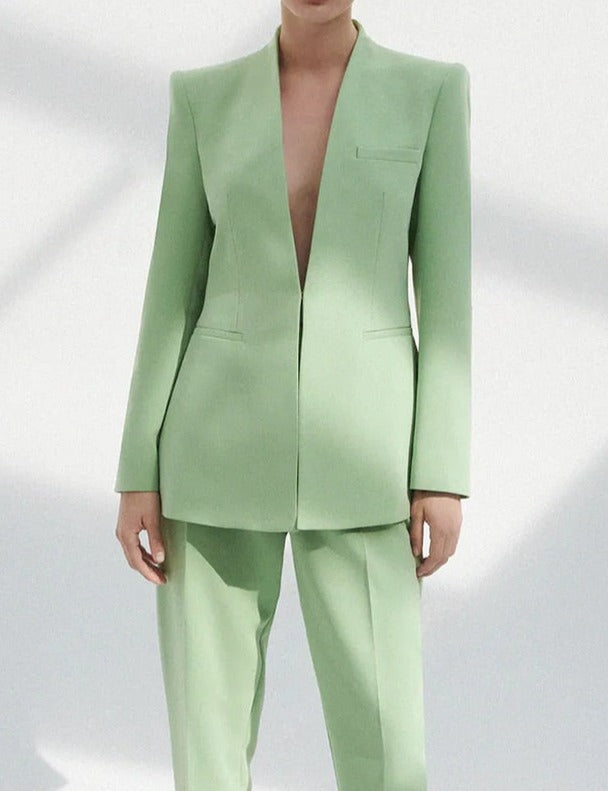 Valenzora | Blazer - Damen - Stilvolles Set aus hochwertigem Stoff mit perfekter Passform
