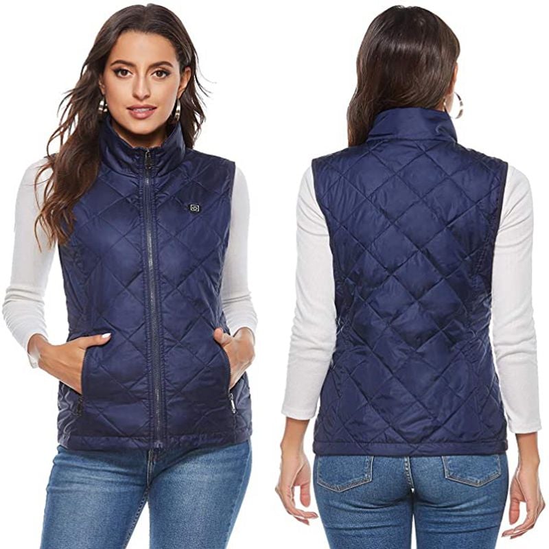 Valenzora | Fashionable heated vest with USB