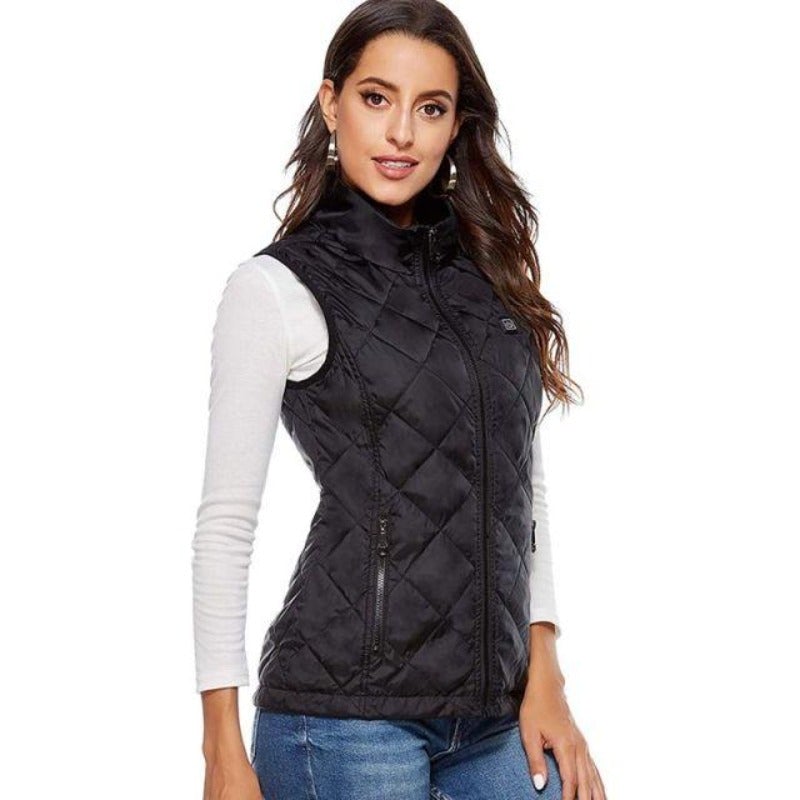 Valenzora | Fashionable heated vest with USB