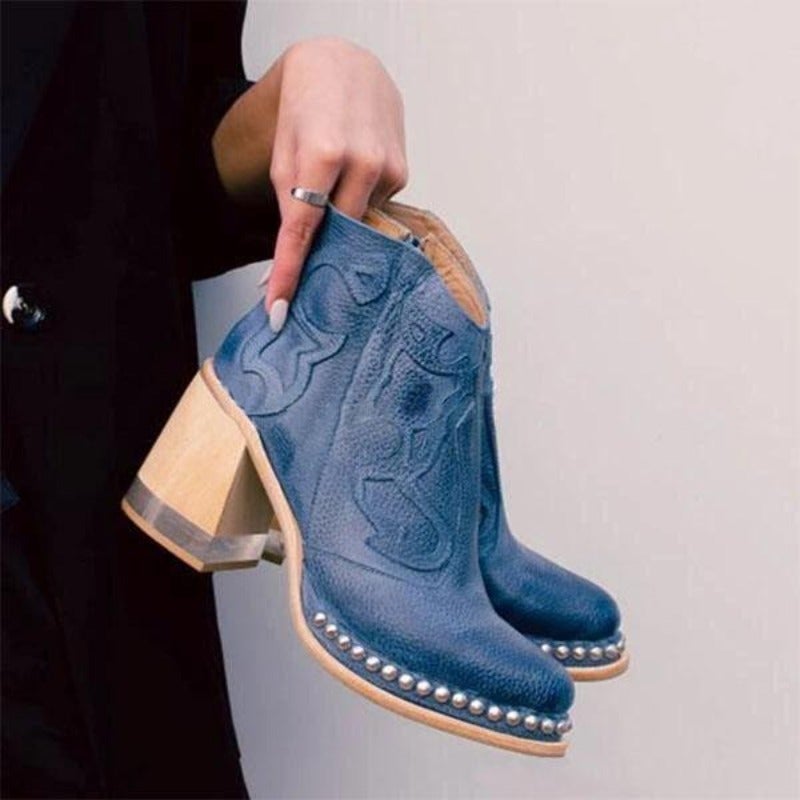 Valenzora | Casual cowboy ankle boots