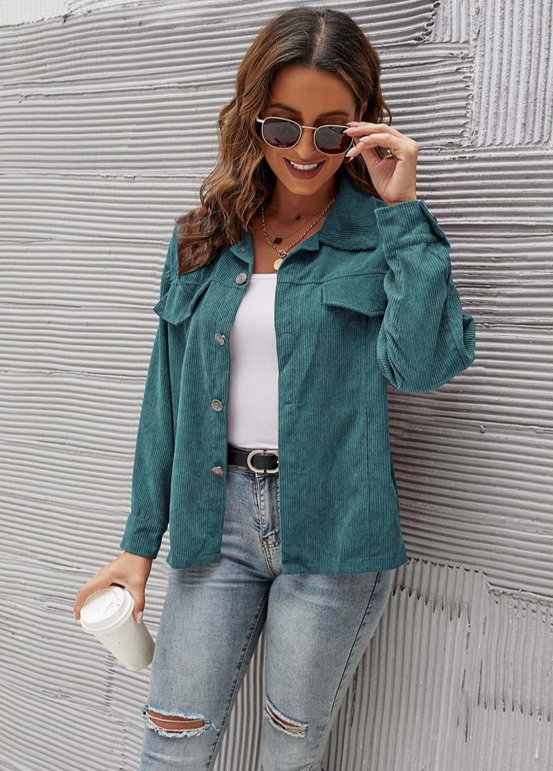 Valenzora | Moderne Cordjacke