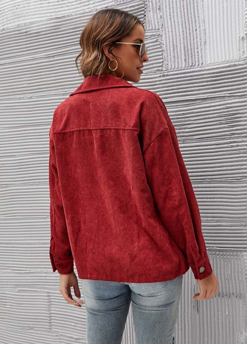 Valenzora | Moderne Cordjacke