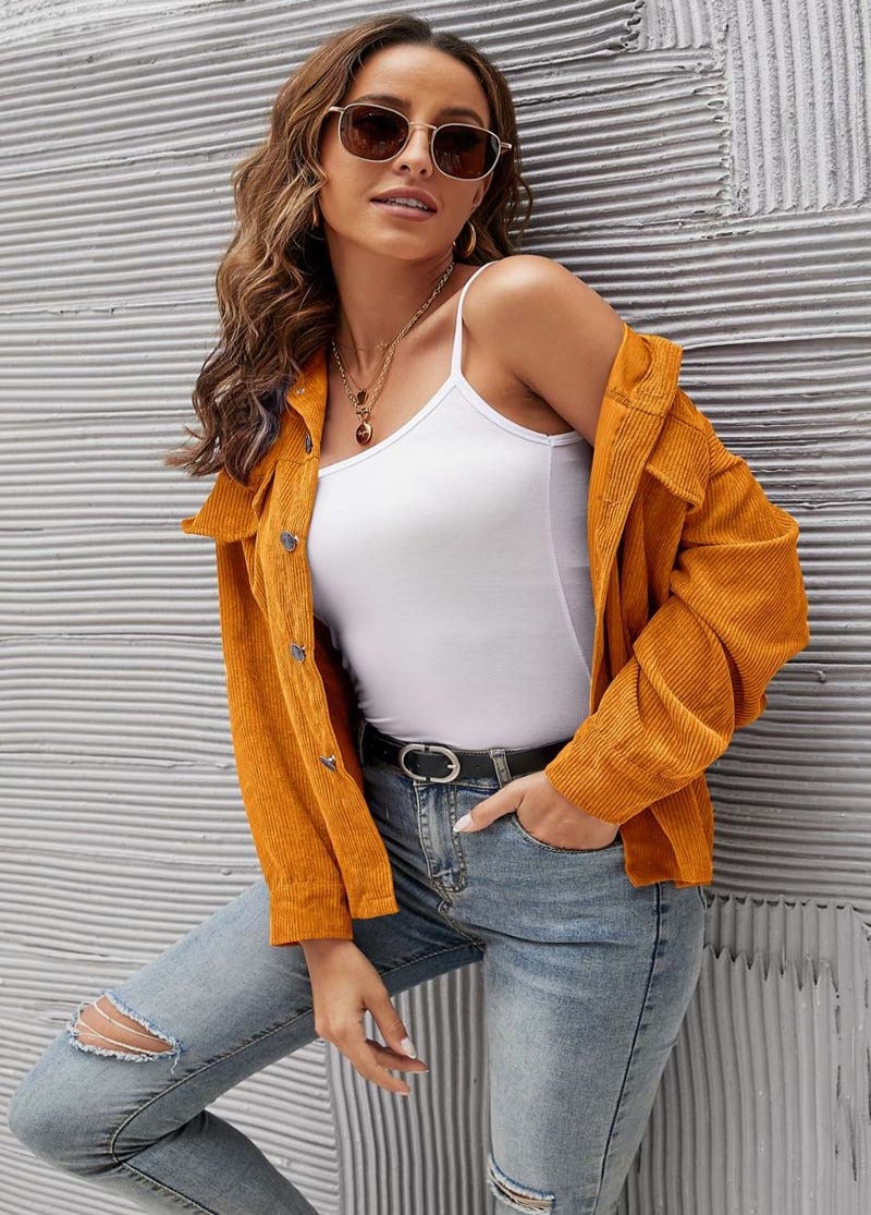 Valenzora | Moderne Cordjacke