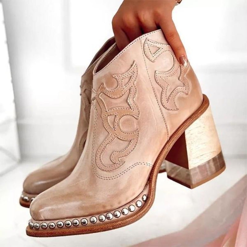 Valenzora | Casual cowboy ankle boots