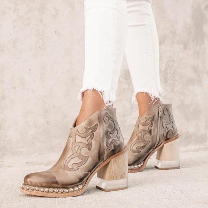 Valenzora | Casual cowboy ankle boots
