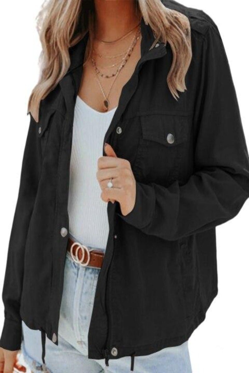 Valenzora | Casual transitional jacket with zipper