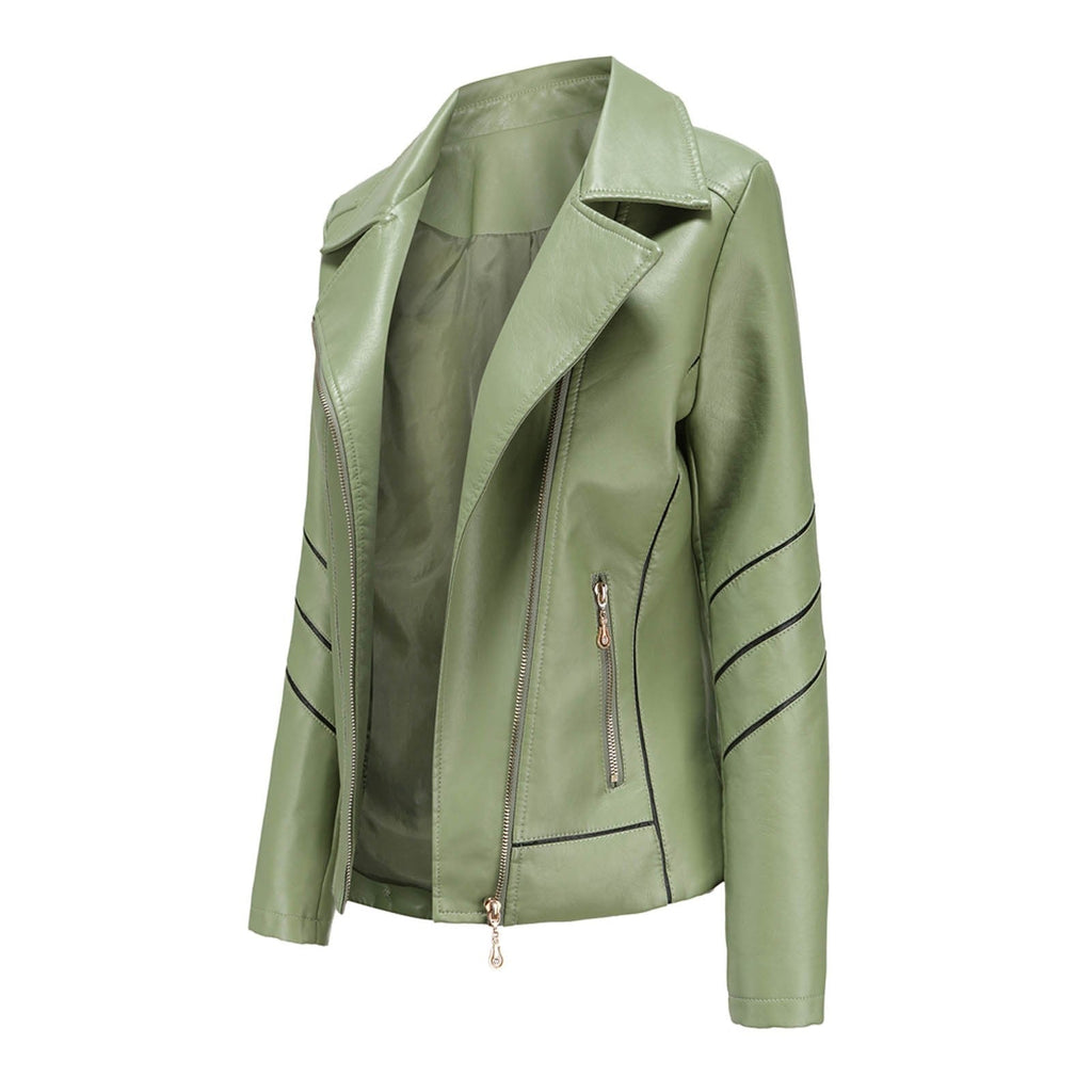 Valenzora | Casual leather blazer