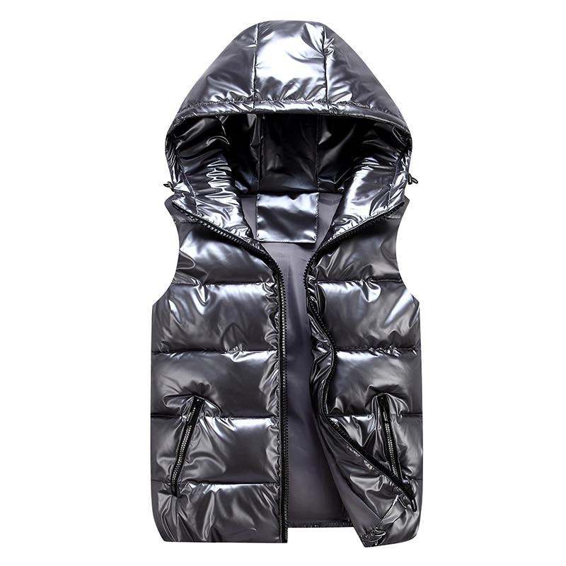 Valenzora Style: Shiny quilted vest for stylish appearances