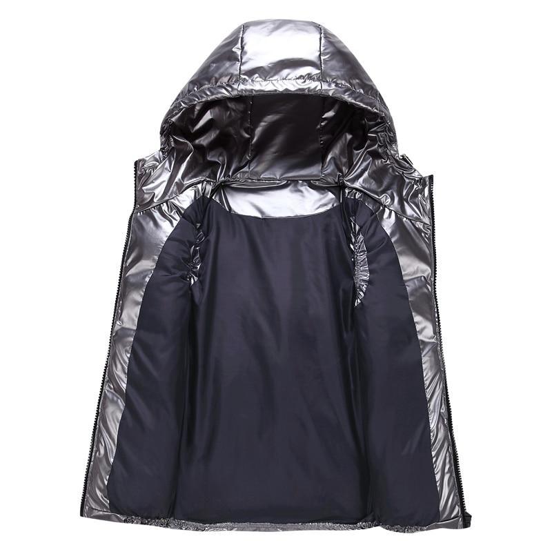 Valenzora | Sleeveless Hooded Down Jacket with Zipper